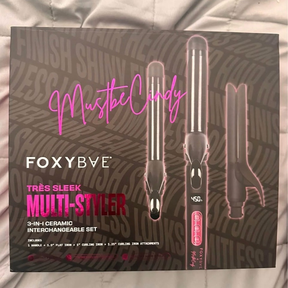 FOXYBAE Pink Multi-Styler Hair Accessory